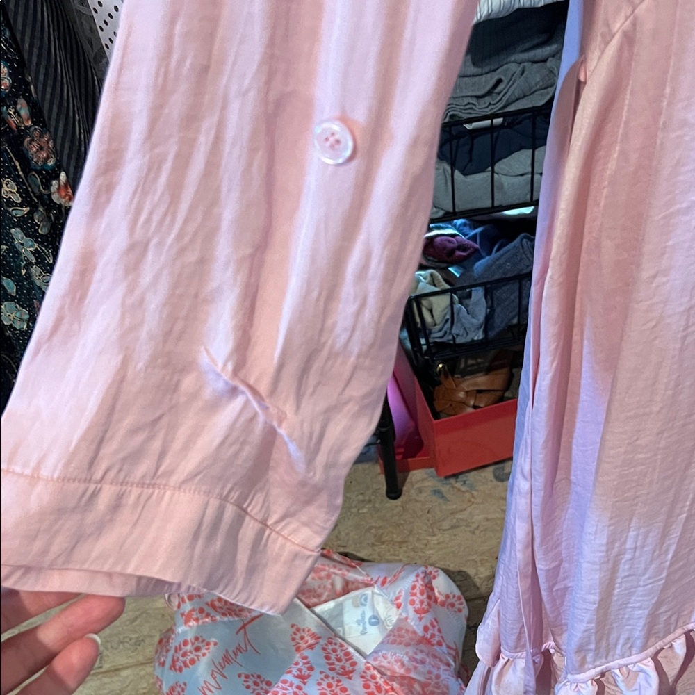 Pink Ruffle Hem Dress - Picture 3 of 6